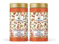 Octavius Indian Masala Chai, Instant Tea Premix 10 Sachet(pack Of 2) - Food & Beverages