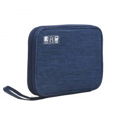 AQUADOR Blue Gadget Organizer Bag ( Code - AB-MAT-1481-Blue )