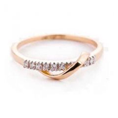 Ag Silver & Real Diamond Guwahati Ring ( Code - AGSR0132N )