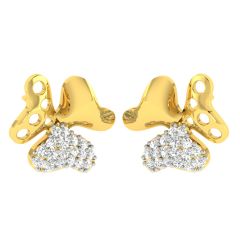 Avsar Real Gold Sadhana Earring (Code - AVE387YB)
