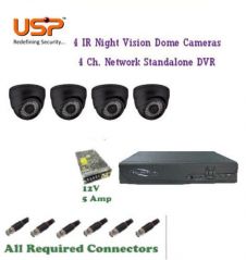 Cctv With 4 Channel Dvr