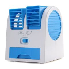 Mini Fragrance Air Conditioner Cooling Fan Blue