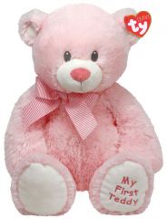 Ty-sweet Baby Pink - 15 Inch Pink Bear Soft Toy