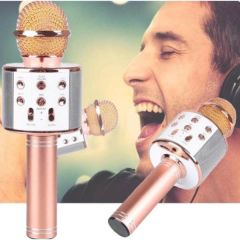 Karaoke Wireless KTV Mini Portable handheld Speaker Mike Wireless Bluetooth Microphone