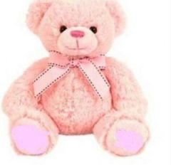 3 Feet PinkTeddy Bear Gift Super Soft Fur Huggable Cute Teddy For Love Pink