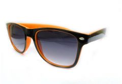 Sunglass Wayfarer Black-orange