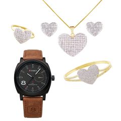 Sri Jagdamba Pearls Forever Couple Hamper ( Code-jpcpv-18-01 ) - Valentine Gifts