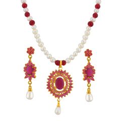 Jpearls Majestic Necklace Set - Valentine Gifts