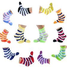 Socks & stockings - 12 Pairs Ladies Assorted Coloured Crew Length Thumb Socks For Women