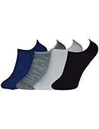Socks (Men's) - Designer Terry/Towel Cotton Unisex Loafer/Footies Socks (Pack of 4)
