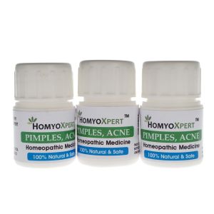 Homyoxpert Pimples, Acne Homeopathic Medicine For One Month