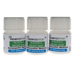 Homyoxpert Sciatica (right Side) Homeopathic Medicine For One Month