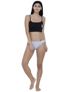 la intimo,the jewelbox,gili,Lime,Camro,Lotto Apparels & Accessories - Blue Basiics By La Intimo Women's Naughty Brief Panty - ( Code -BCPBR02BS0 )