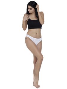 Lime,La Intimo,My Pac,Fasense Lingerie - White Basiics By La Intimo Women's Naughty Brief Panty - ( Code -BCPBR02WE0 )