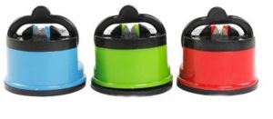 Kitchen Accessories - Knife Sharpner-Manual Kitchen Knife Sharpener With Suction Pads