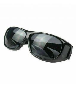 Sunglasses, Spectacles (Mens') - Unisex HD Night Vision Driving Sunglasses Over Wrap Around Glasses ( Black )