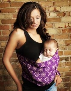 seven baby sling