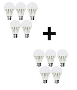 Led bulbs - VIZIO COMBO OF 10 W LED (SET OF 5) WITH  5 W LED BULBS(SET OF 5)