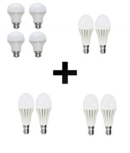 Lighting - VIZIO COMBO OF 3W LED BULBS(SET OF 2), 5 W LED BULBS(SET OF 2), 7 W LED BULBS(SET OF 2) WITH 12 W LED BULBS(SET OF 4)