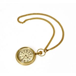 Brass Handicrafts - Vivan Creation Antique Design Usable Real Brass Gandhi Watch 235