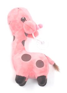 Personalized Gifts - Kuhu Creations Supreme Multicolor Cute Soft Toys. (Giraffe (18cm) Pink)