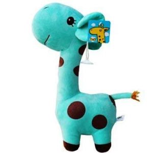 Soft Toys - Kuhu Creations Supreme Giraffe Mint Green Cute 18cm Soft Toys.