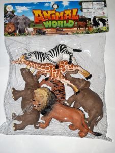 Action Figures, Games - Set of 6 Animal World (Code AN0011)