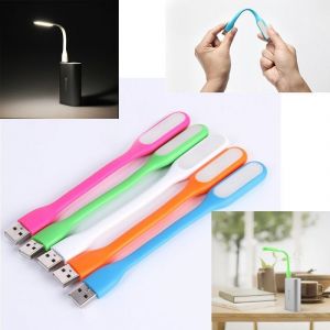 Mobile Accessories (Misc) - Combo Of 5 Flexible Portable Bendable Lamp USB LED Light (torch Gadget)