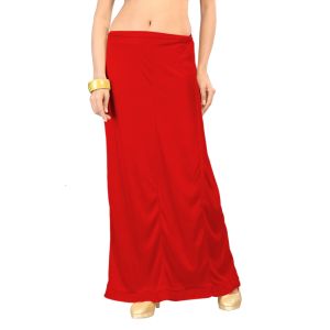 Saree Petticoat - Ziya Pure Satin Red Petticoat PT_BRD