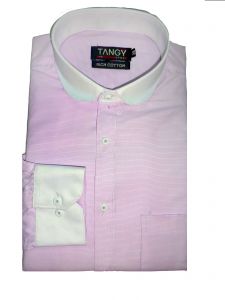 Formal Shirts (Men's) - Tangy Men's Wear Plain Full Shirt-(code-142603)