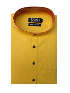 Men's Wear - Tangy Men's Wear Plain Full Shirt-(code-149201)