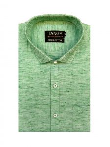 Formal Shirts (Men's) - Tangy Men's Wear Plain Full Shirt - ( code - 159506)