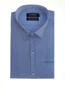 Formal Shirts (Men's) - Tangy Men's Wear Printed Full Shirt-(code-162502)