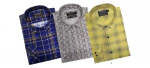 Apparels & Accessories - Tangy Pack Of 3 Slim Fit Full Shirts