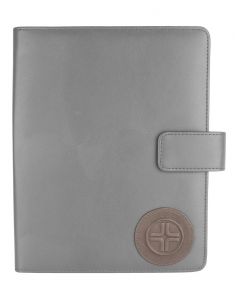 Clutches - JL Collections Men's & Women's Leather Grey I Pad Holder