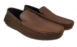 Formal Shoes (Men's) - JL Collections Men's Formal Brown Mocassin Shoe (Code - JL_MS_3488_LBR)
