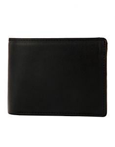 Wallets (Men's) - JL Collections Men's Black Genuine Leather Wallet (13 Card Slots)