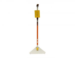 Personal Care & Beauty - JL Collections Yellow and Off White Foot operated Sanitizer Stand ( Code - JL_Sanitizer_Stand )