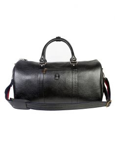 Duffle Bags - JL Collections Leather 19 Inch Square Duffel Travel Bag