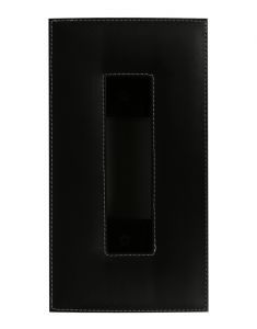Kitchen Utilities, Appliances - JL Collections Black Polyurethane (PU) Tissue Box