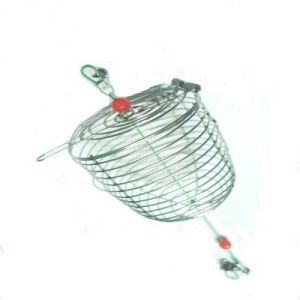 Pet accessories (Misc) - Fish Small Stainless Steel Cage Basket Feeder