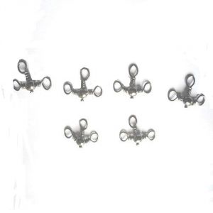 Pet Supplies (Misc) - 3 Way Barrel Swivels Solid Rig Rings