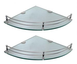 Bathroom Accessories - ARHAM DECO 2 (TWO)glass corner 9X9 inch