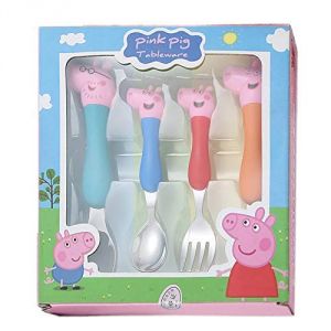 Kitchen Utilities, Appliances - Peppa Pig Tableware Set Stainless Steel Spoon And Fork
