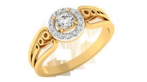 triveni,sangini,kiara,oviya,surat diamonds,port,n gal,n gal Women's Clothing - Kiara Sterling Silver Sachi Ring ( Code -  2958R )