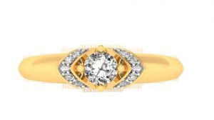 Silvery Jewellery - Kiara Sterling Silver Deepika Ring ( Code -  2985R )