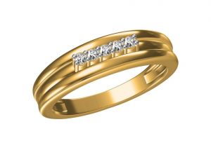 Silver Rings - Kiara Sterling Silver Kajol Ring ( Code - 307W )
