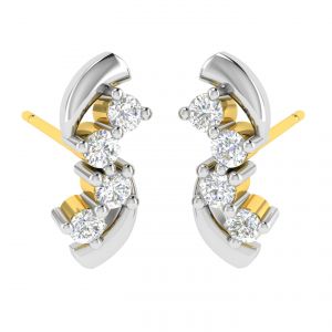 Gold Jewellery - Avsar Real Gold Pradnya Earring (Code - AVE366YB)