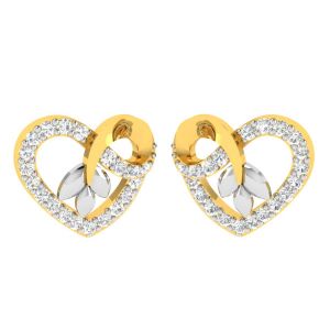 Gold Earrings - Avsar 14 (585) Seema Earring (Code - AVE422)YB
