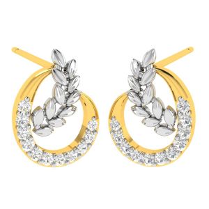 Gold Earrings - Avsar 14 (585) Kinjal Earring (Code - AVE451YB)